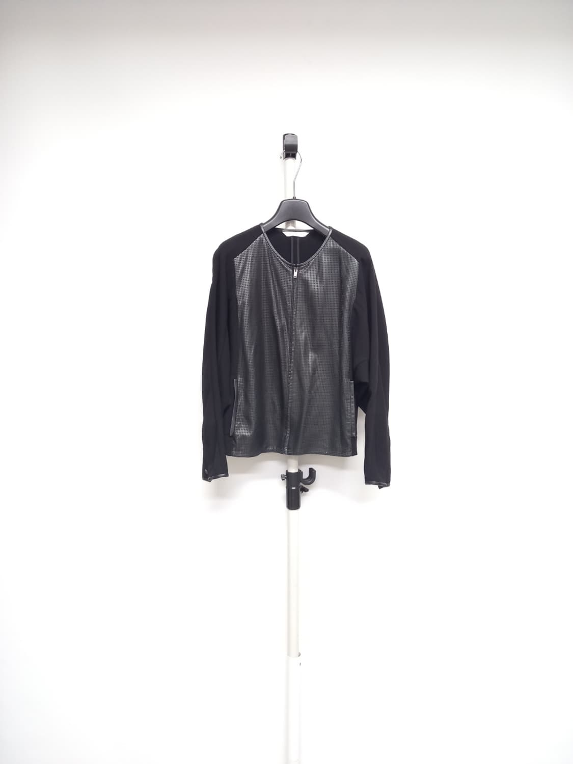 미샤 MICHAA 춘추 양가죽배색 자켓 55 상품이미지1