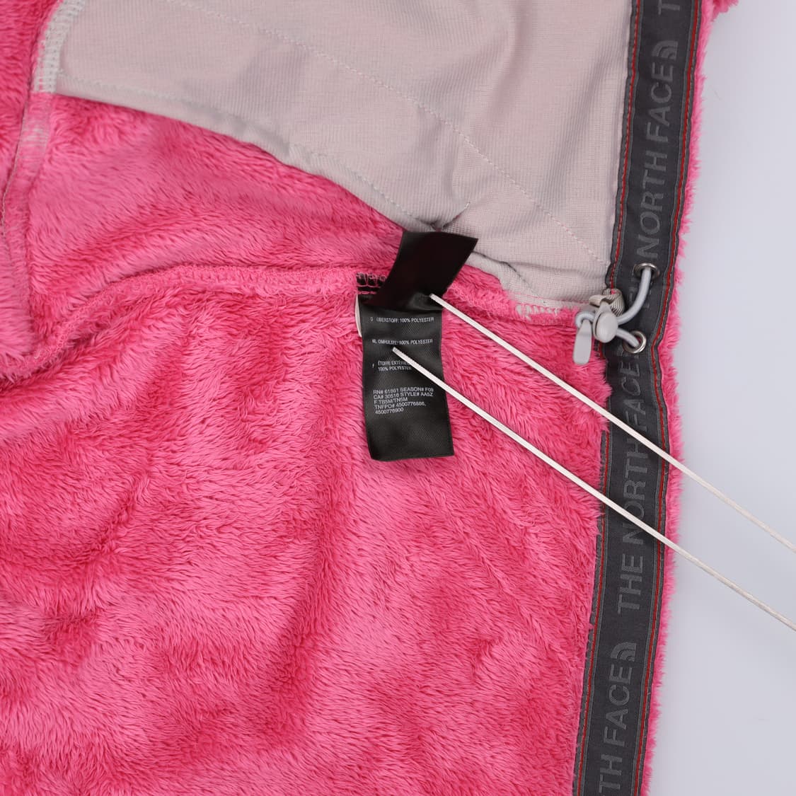 US XS 노스페이스 우먼 오소 보아 후리스 자켓 핑크 4194 상품이미지8