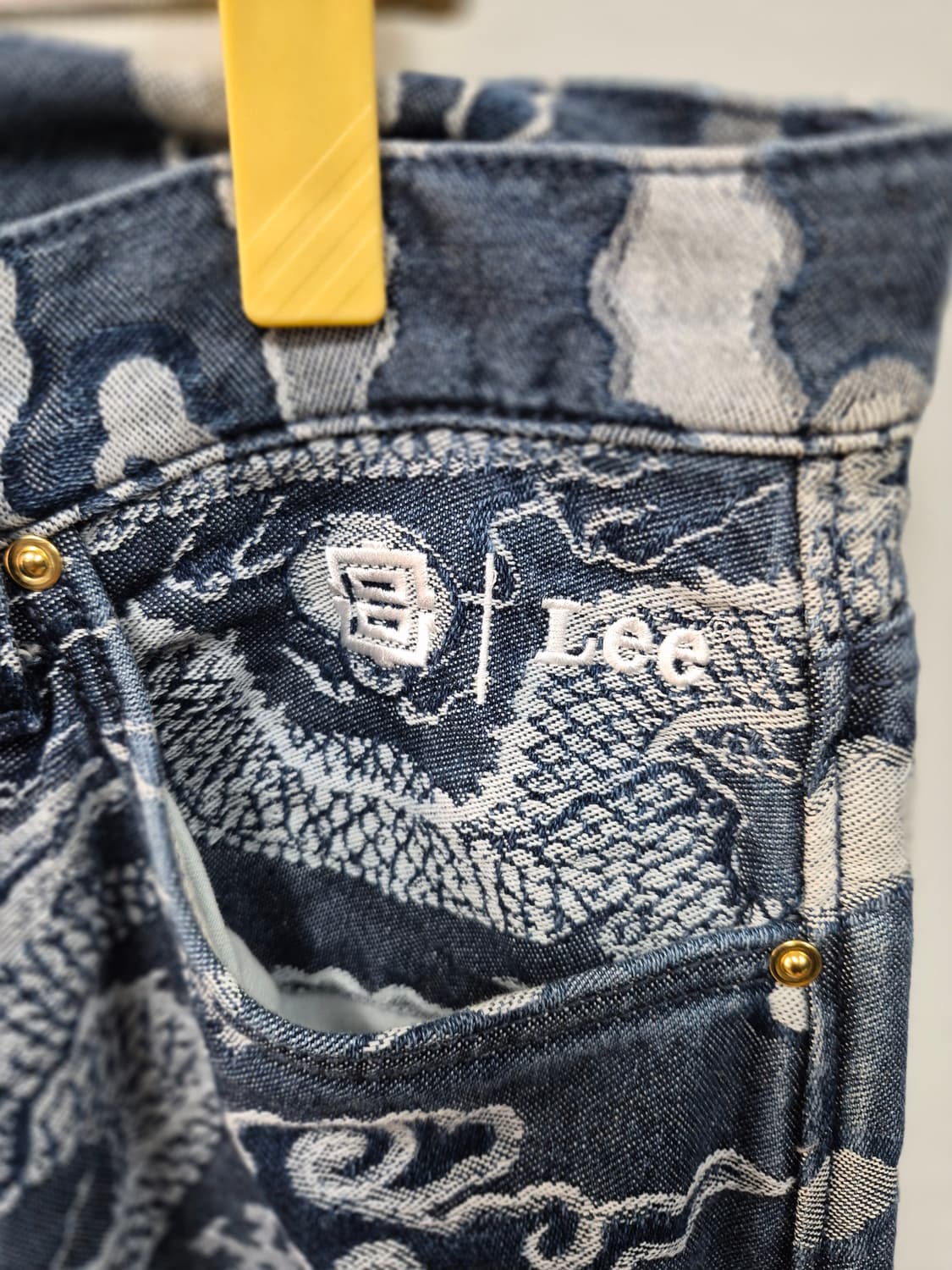 Lee 드래곤 와이드 데님 팬츠 31 상품이미지3