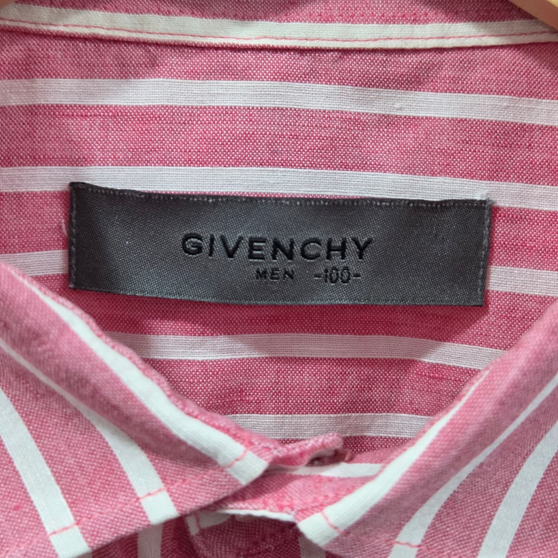 지방시 스트라이프 린넨 반팔셔츠 100  상품이미지3