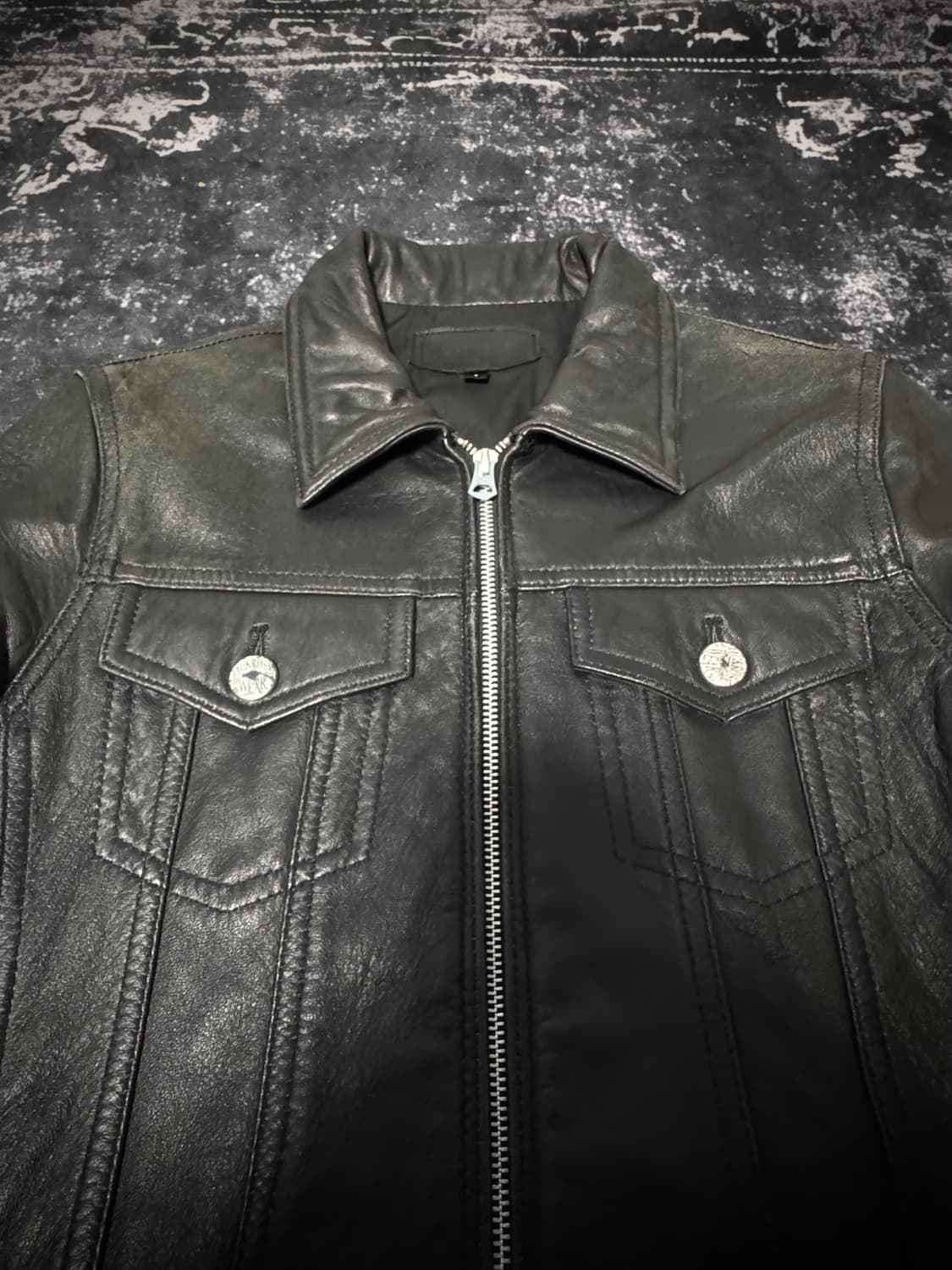 Jack Rose Sheepskin Leather Jacket 상품이미지2