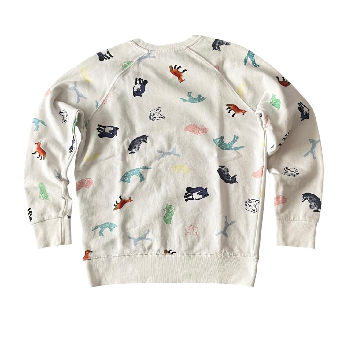 메종키츠네 패턴 맨투맨 S-M 상품이미지2