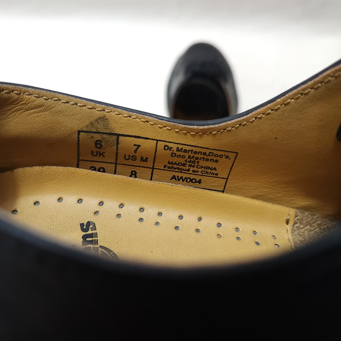 [6UK] 닥터마틴 1461 나파 3홀 (무광) 250~255 남여 상품이미지7