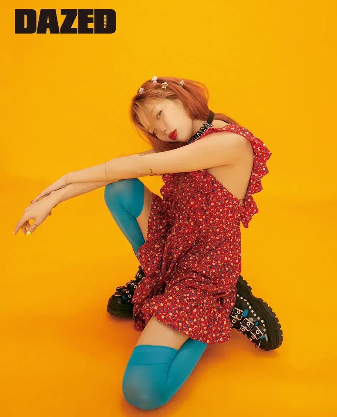 스타일난다 현아 플라워 원피스 상품이미지2