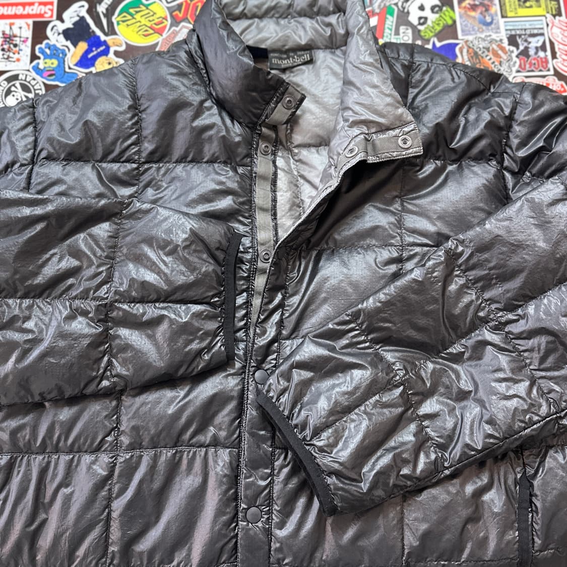 90s 몽벨 일판 UL 경량 패딩 자켓 XL 상품이미지3