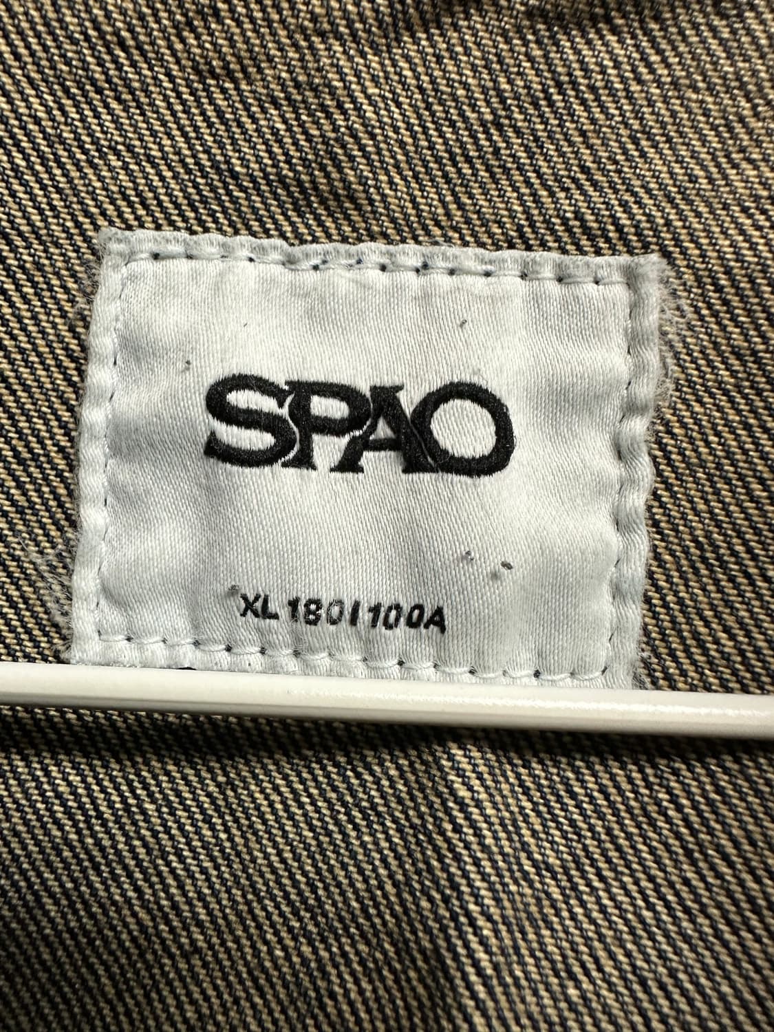 스파오 데님 청 자켓 XL 상품이미지4