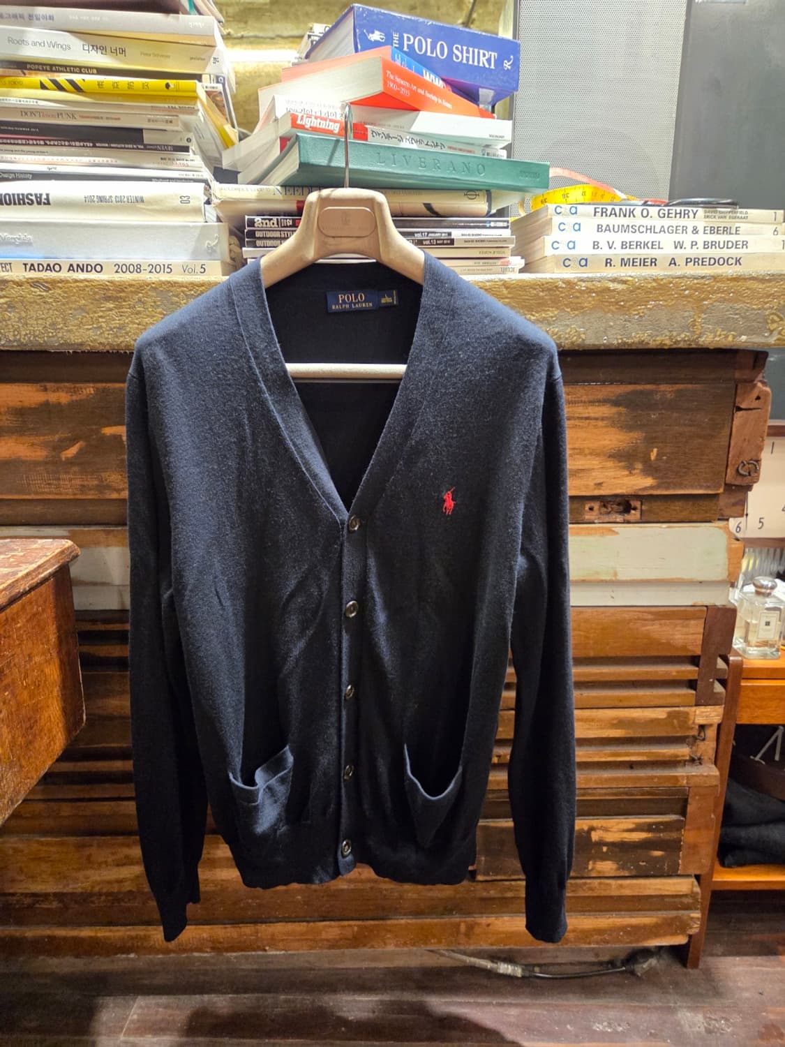 폴로랄프로렌 메리노울 가디건 상품이미지1