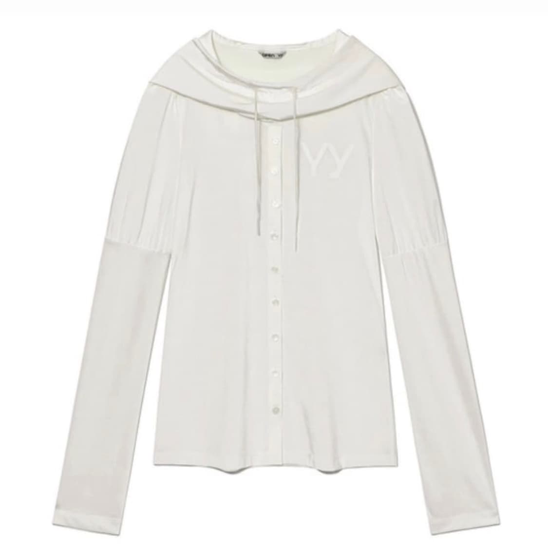 Open yy 후디드 블라우스 2size 상품이미지2