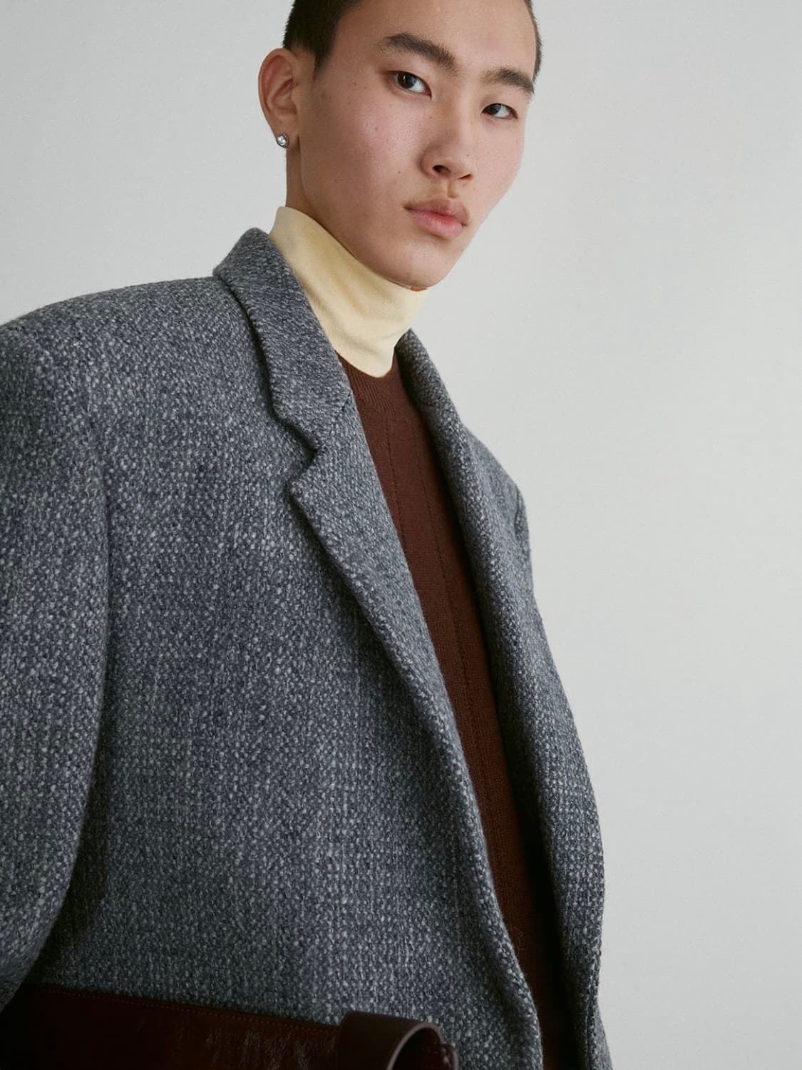 [M] 렉토 서스테이너블 울 블렌드 코트 블레이저 자켓 상품이미지3