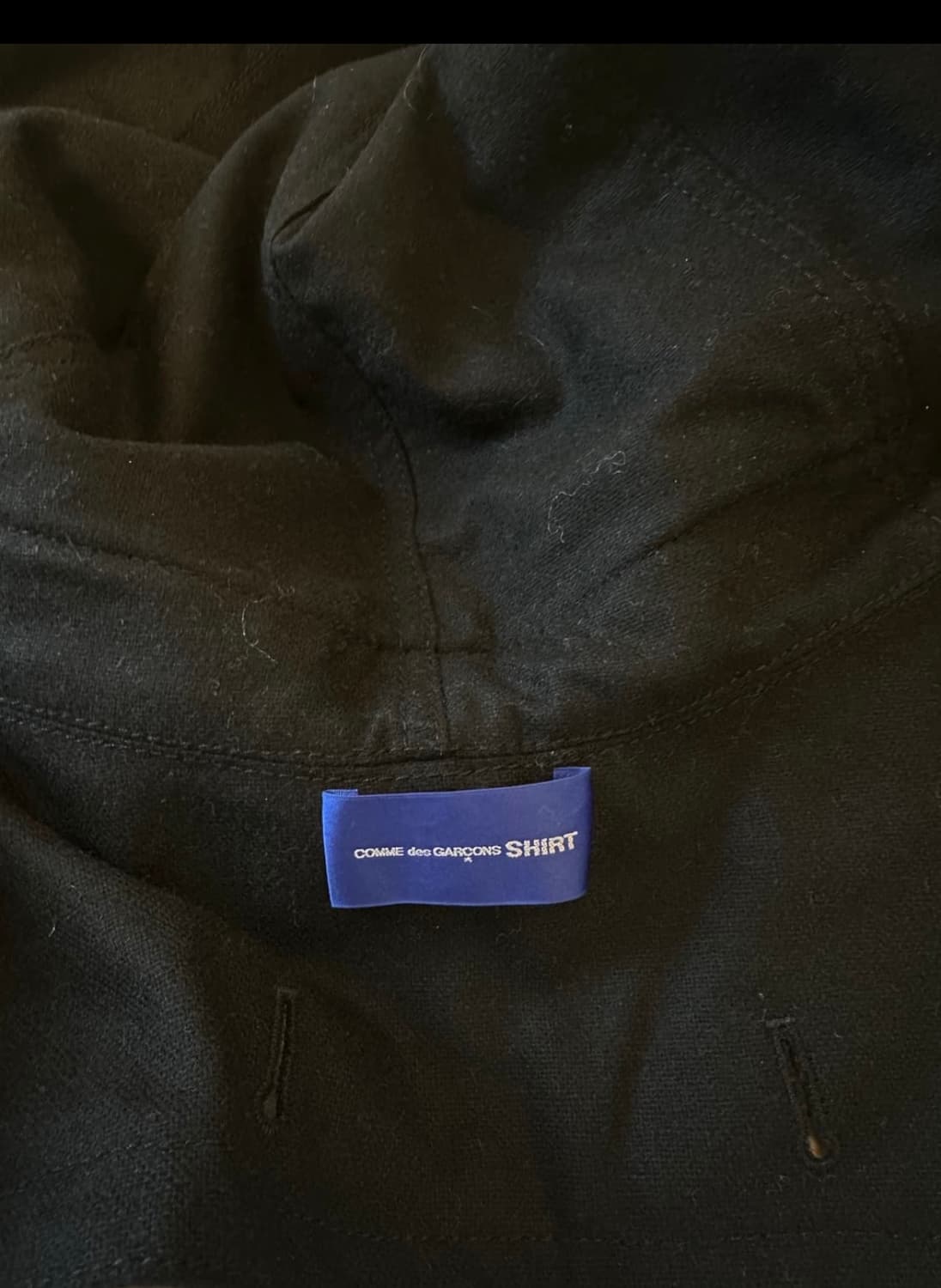 꼼데가르송 셔츠 22aw 퍼 후디 상품이미지2
