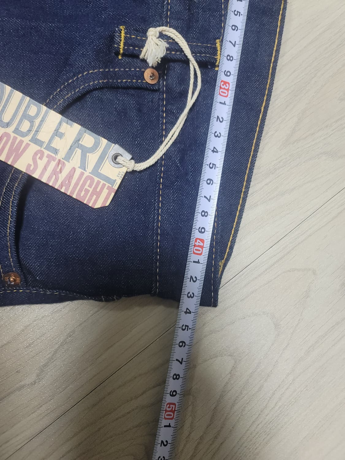 더블알엘 RRL 로우스트레이트 셀비지진(원워시) 상품이미지8