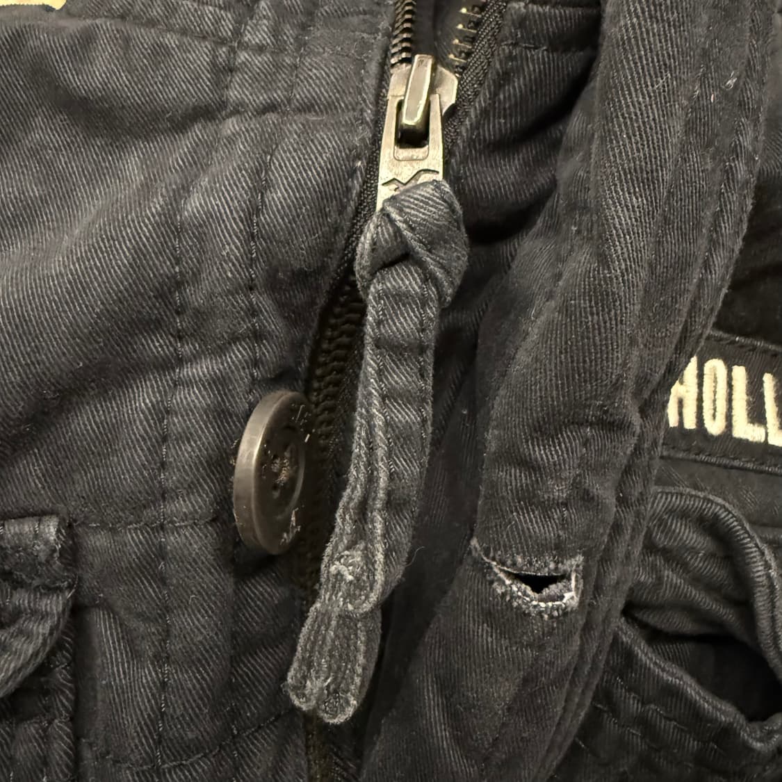 [정품/S] 홀리스터 블랙 야상 자켓 b16 상품이미지7