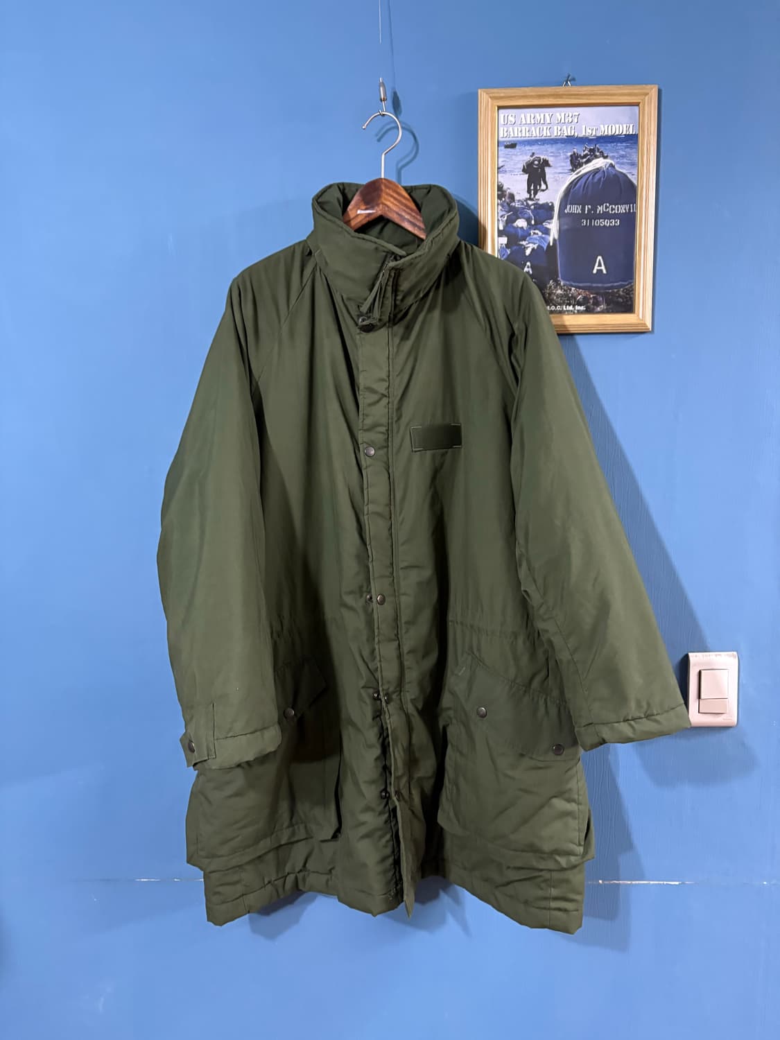 90’s SWEDISH ARMY M-90 PARKA !!  상품이미지1