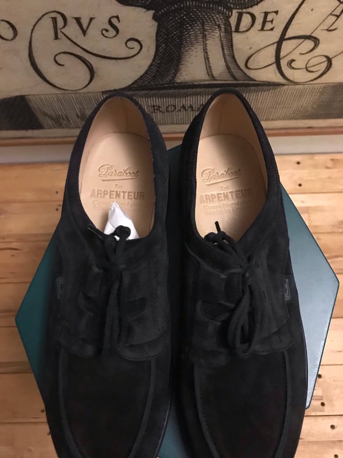 파라부트x아펜처 캄브리올레 블랙스웨이드 상품이미지4