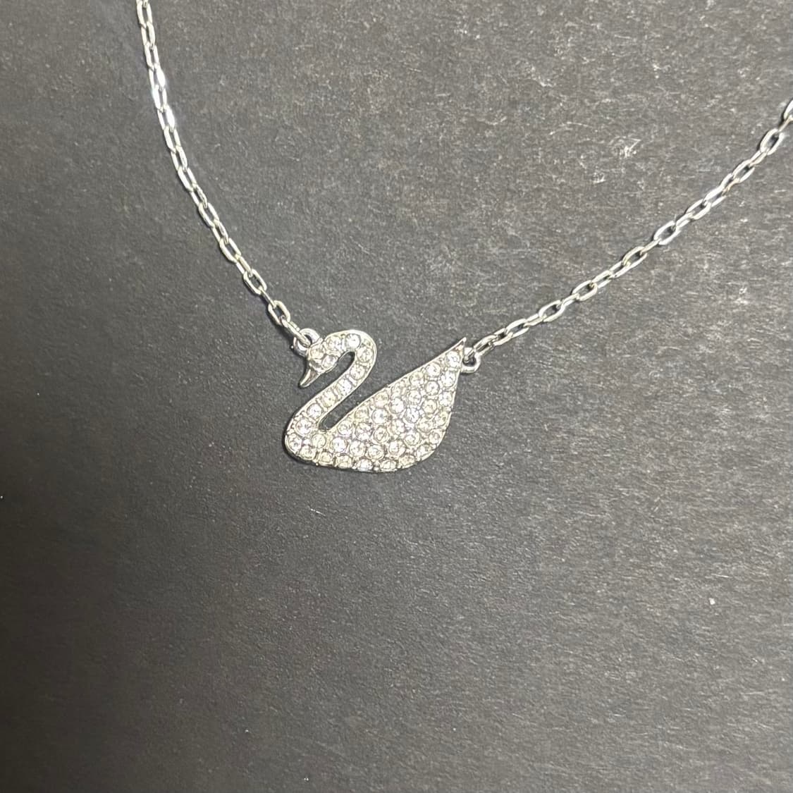 스와로브스키 목걸이 실버(급처) 상품이미지2