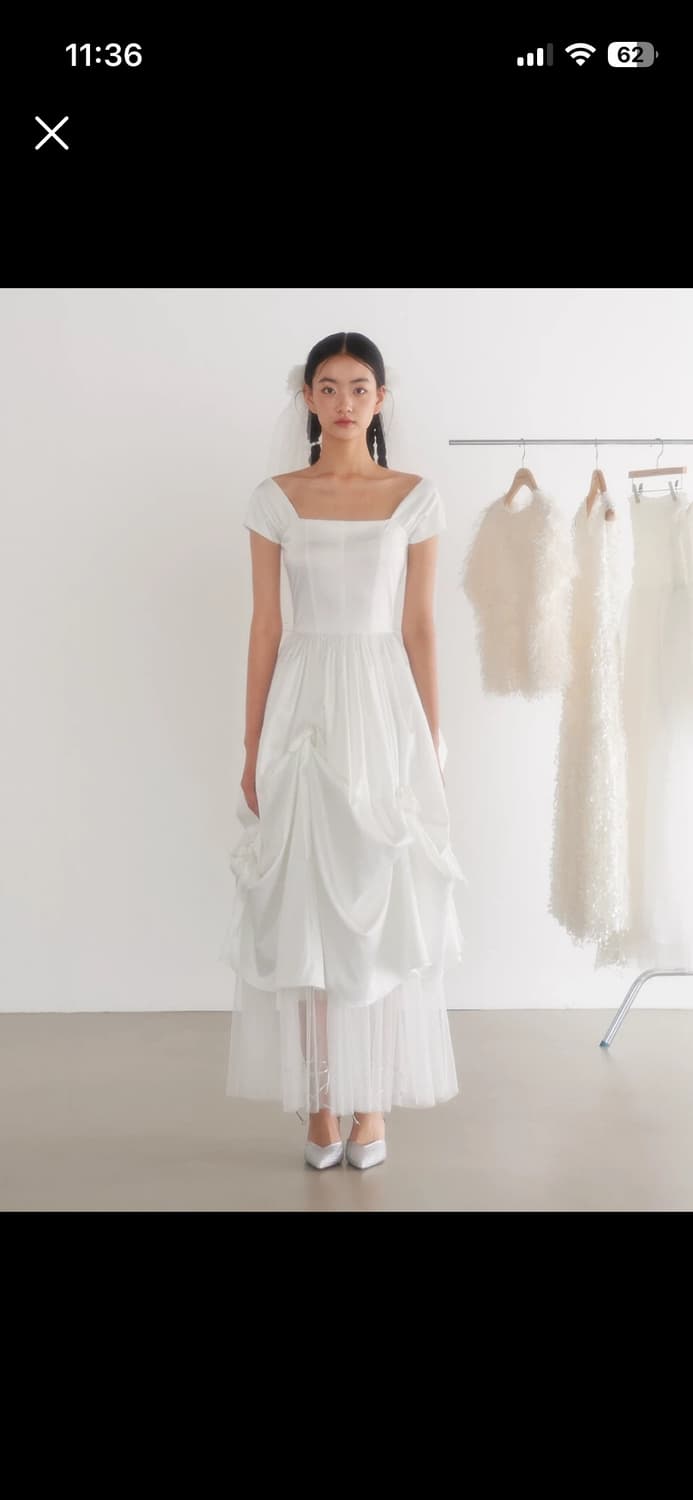 가니송 브라이덜 보우보우 드레스 상품이미지9