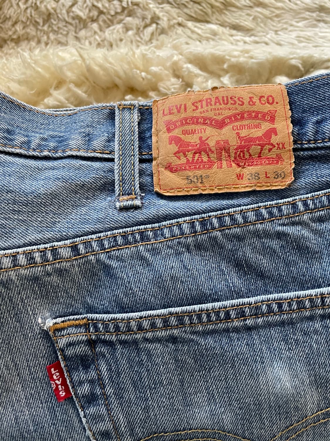 리바이스 501 데님 팬츠 상품이미지4