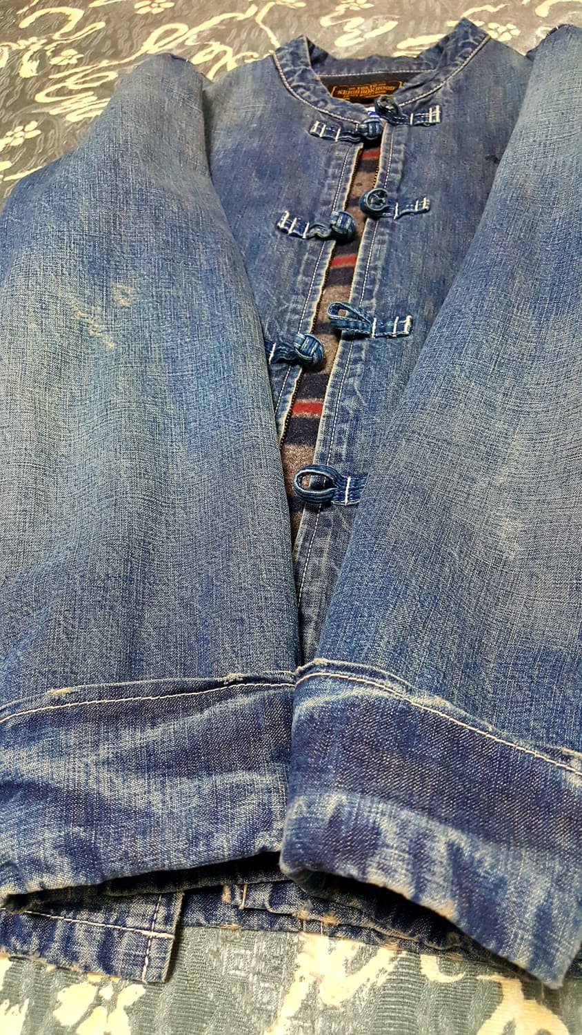 네이버후드 X 매드니스 16AW 쿵푸 데님 자켓 상품이미지4