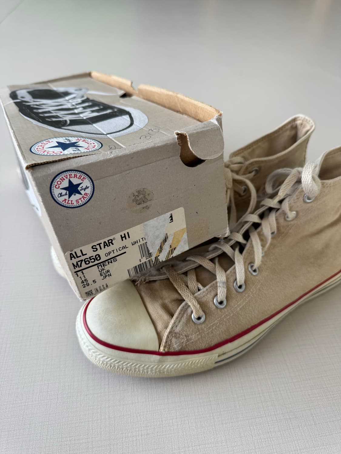 90s 컨버스 하이 (Made in USA 🇺🇸 ) 상품이미지9