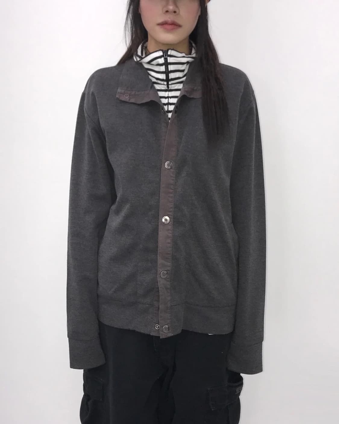 COMME CA ISM High-neck Snap Jacket 상품이미지1