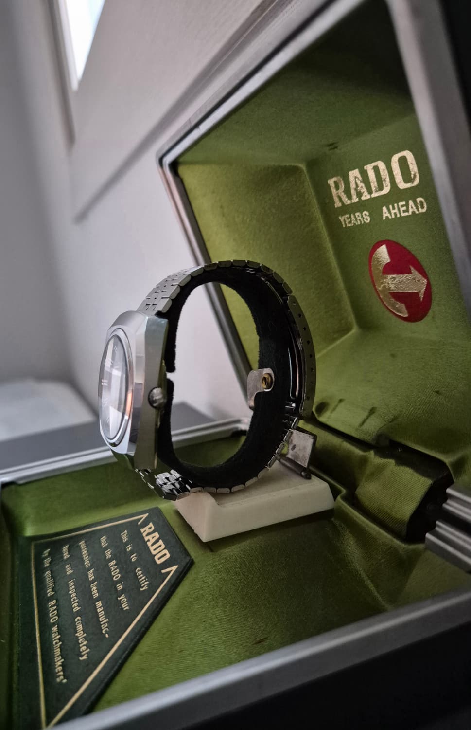 RADO Mannheim 오토매틱 시계(오리지널 박스) 상품이미지4