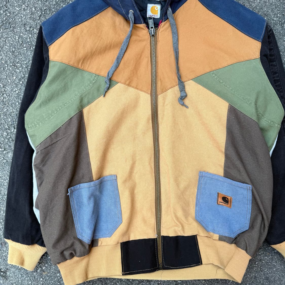 칼하트 리메이크 후드자켓 상품이미지2