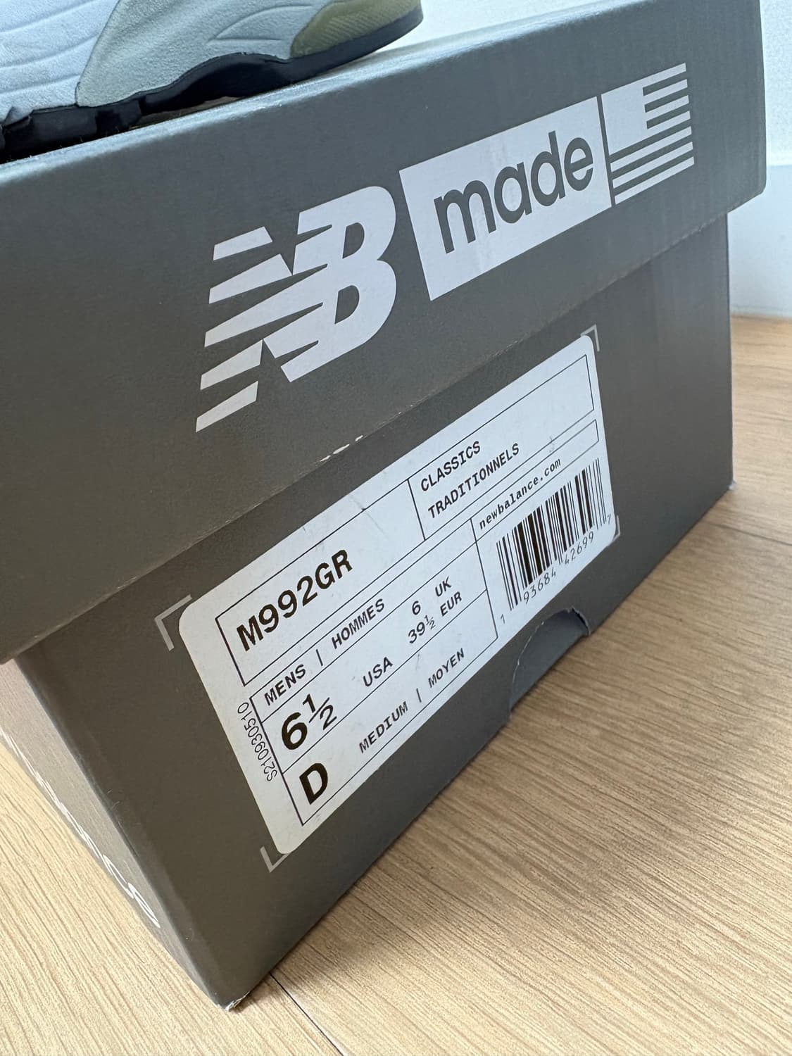[245] newbalance USA M992GR 상품이미지5