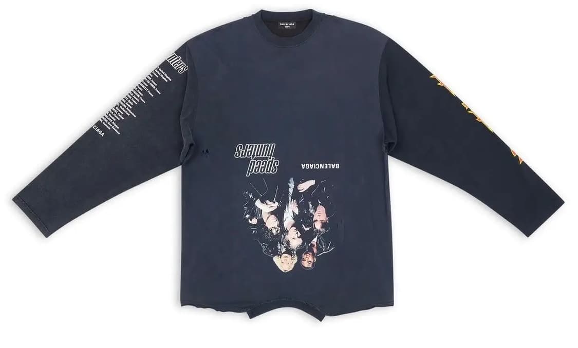 [2] 발렌시아가 스피드헌터 업사이드다운 롱슬리브 상품이미지1