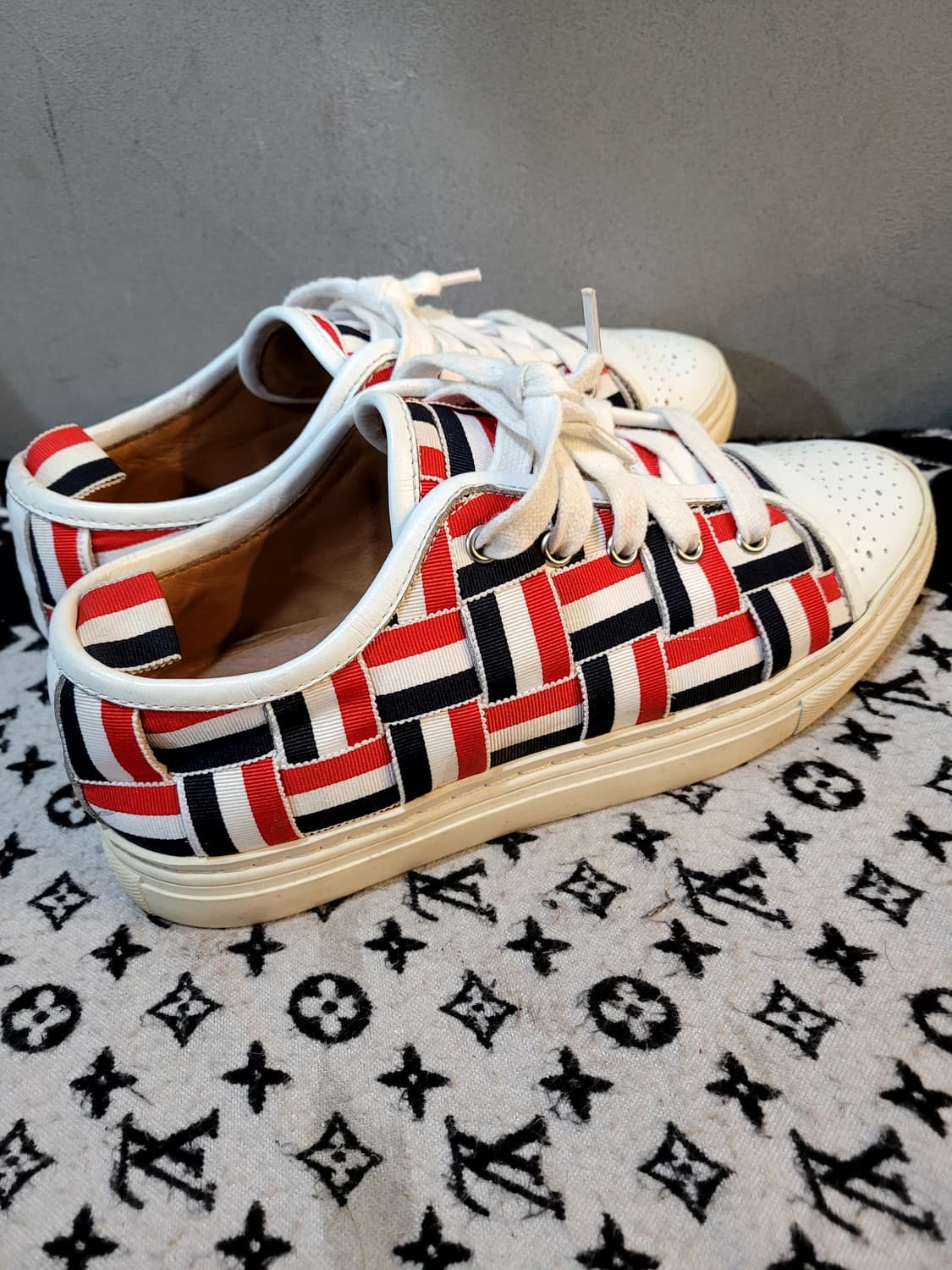 정품 톰브라운 그로그랭 스니커즈 상품이미지4