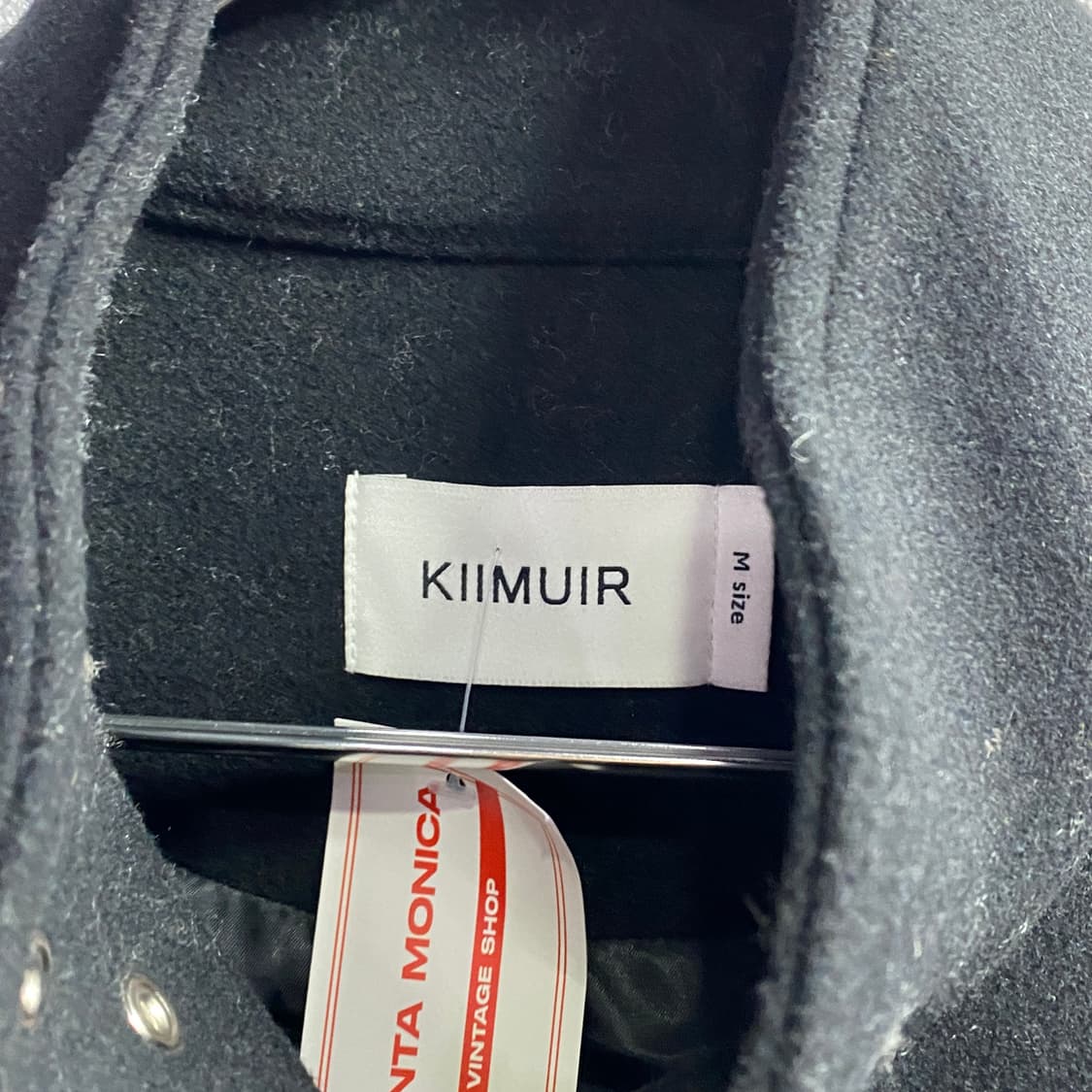 키뮤어 블랙 투웨이 스웨이드 자켓 B3297 상품이미지3