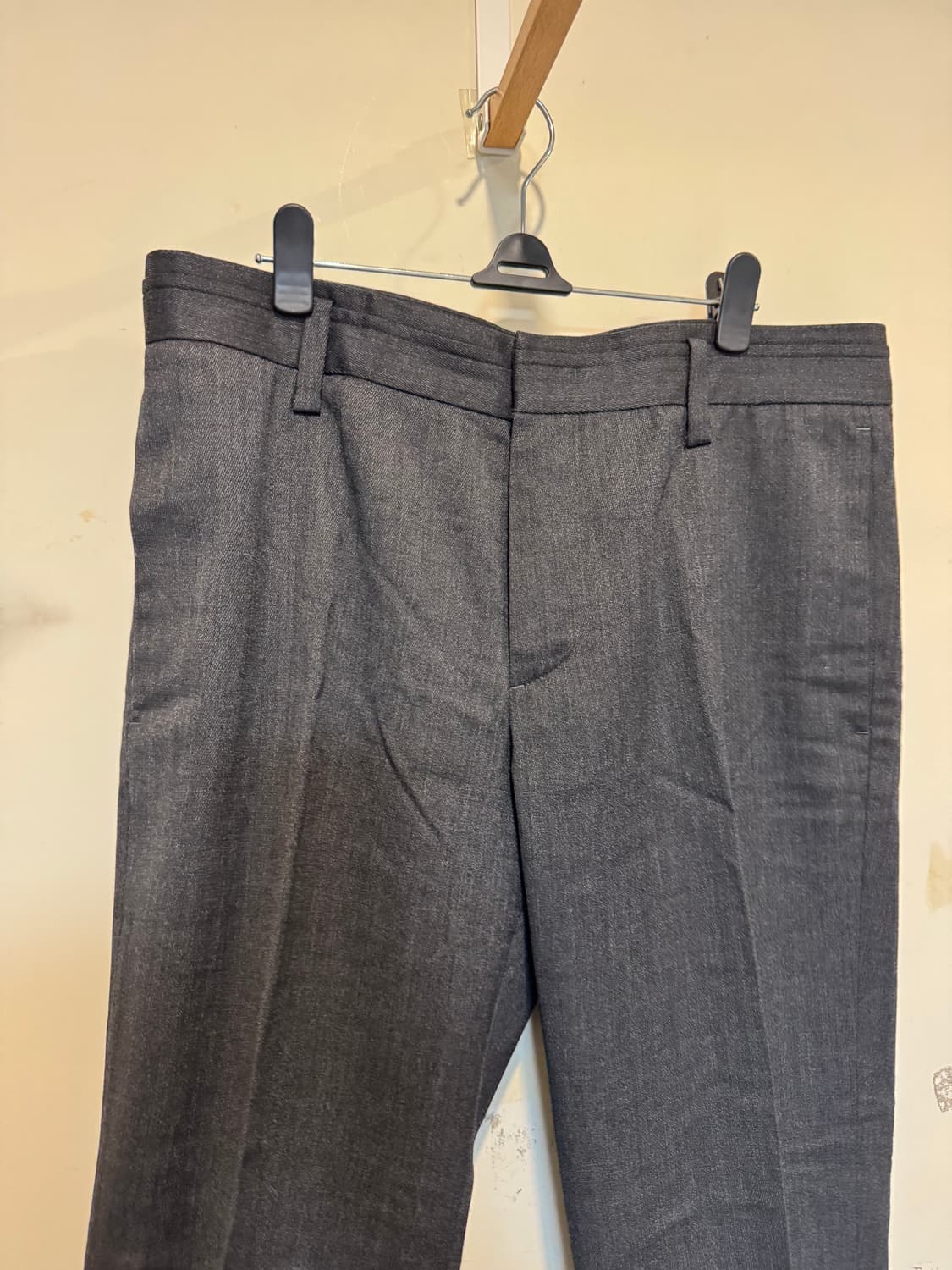 시스템 옴므 그레이 슬랙스 상품이미지3