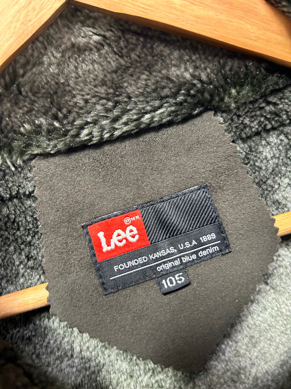 LEE 남성 빈티지 스웨이드 자켓 105사이즈 상품이미지3