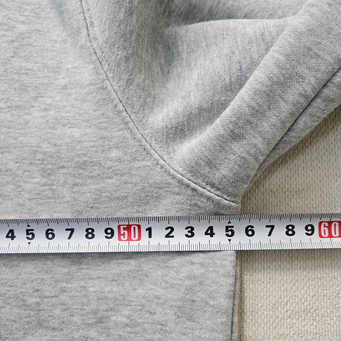 L 타미힐피거 스몰로고 그레이 맨투맨 0406Y 상품이미지6