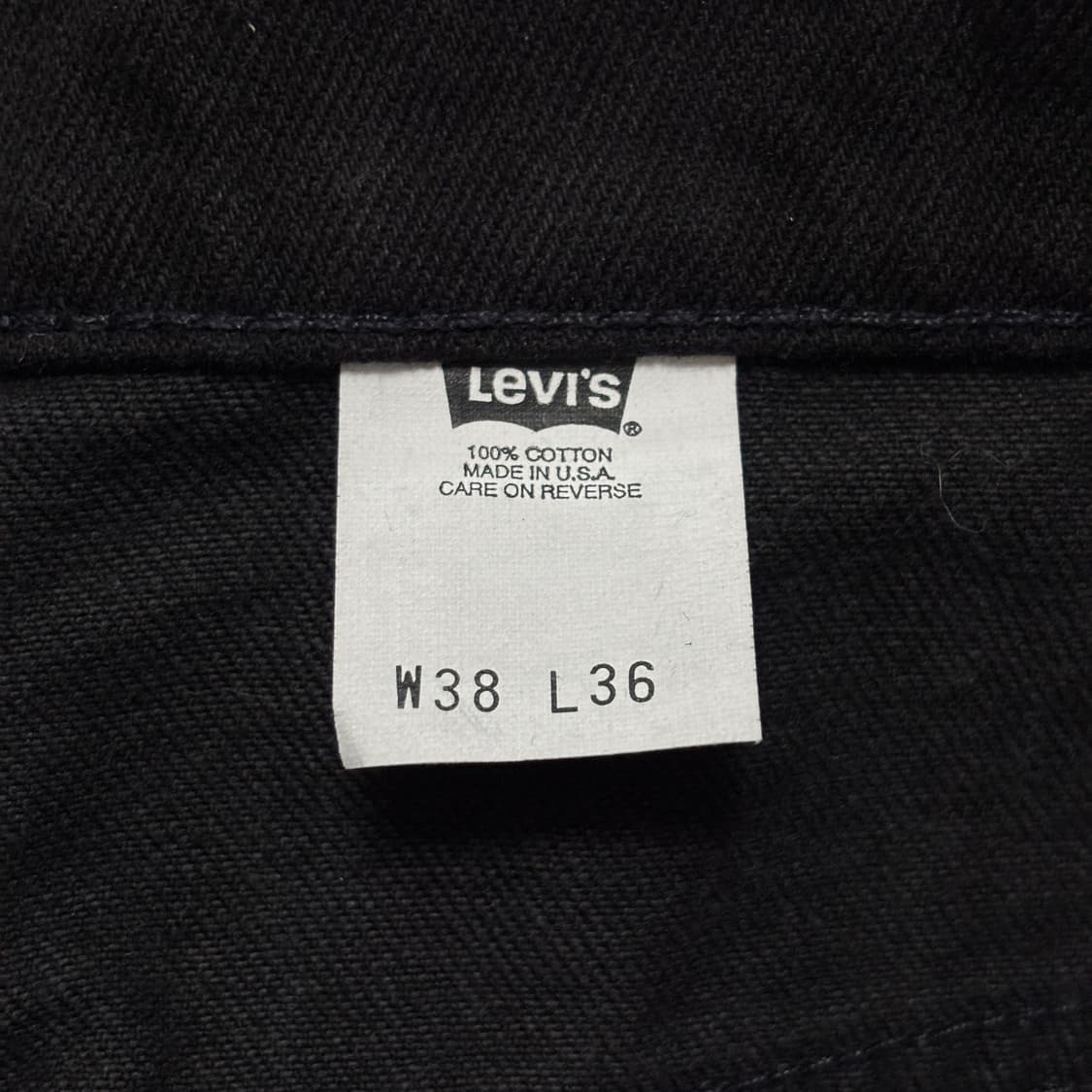 90s 빈티지 리바이스 517 블랙 허리46cm 상품이미지7