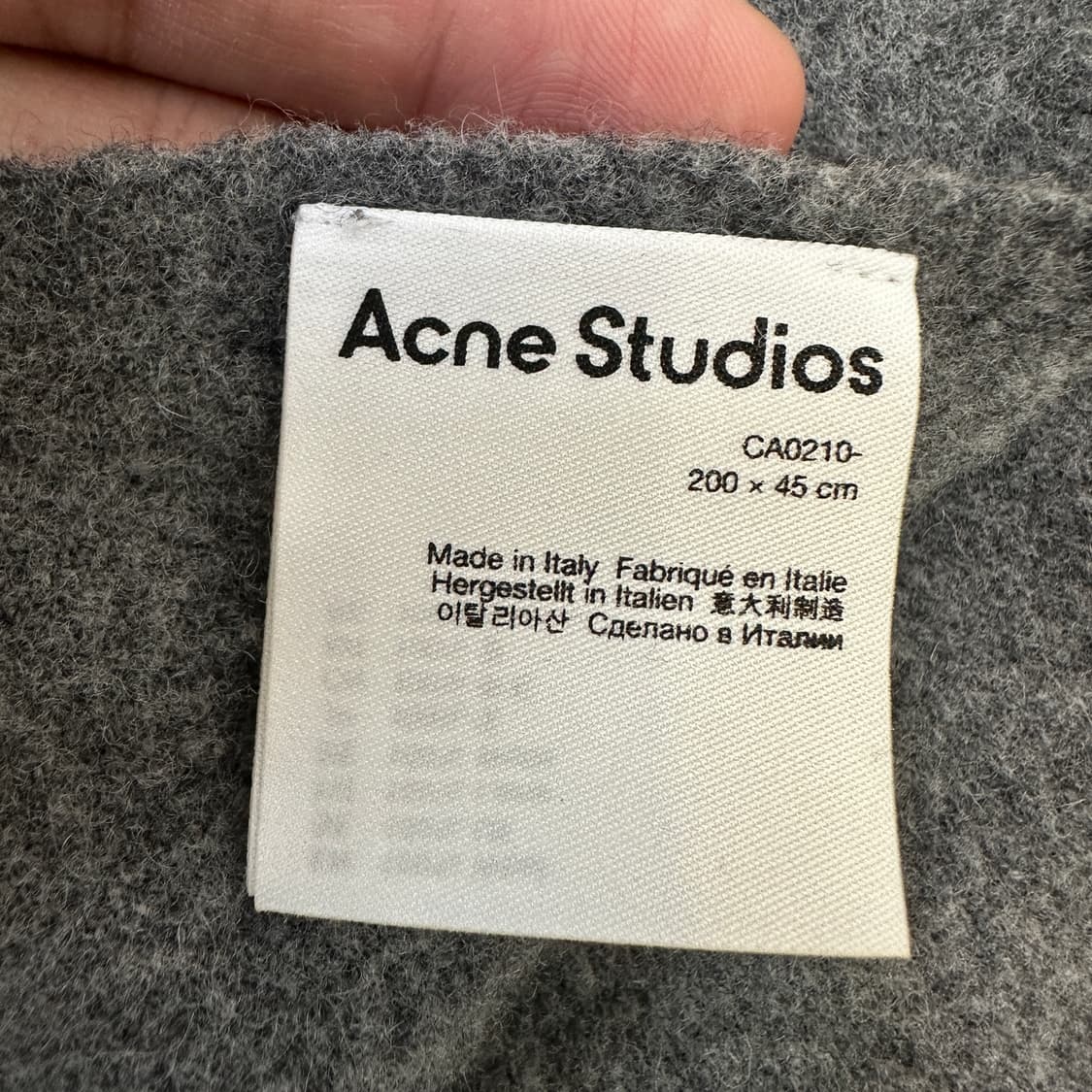 [Os] 아크네스튜디오 머플러 상품이미지3