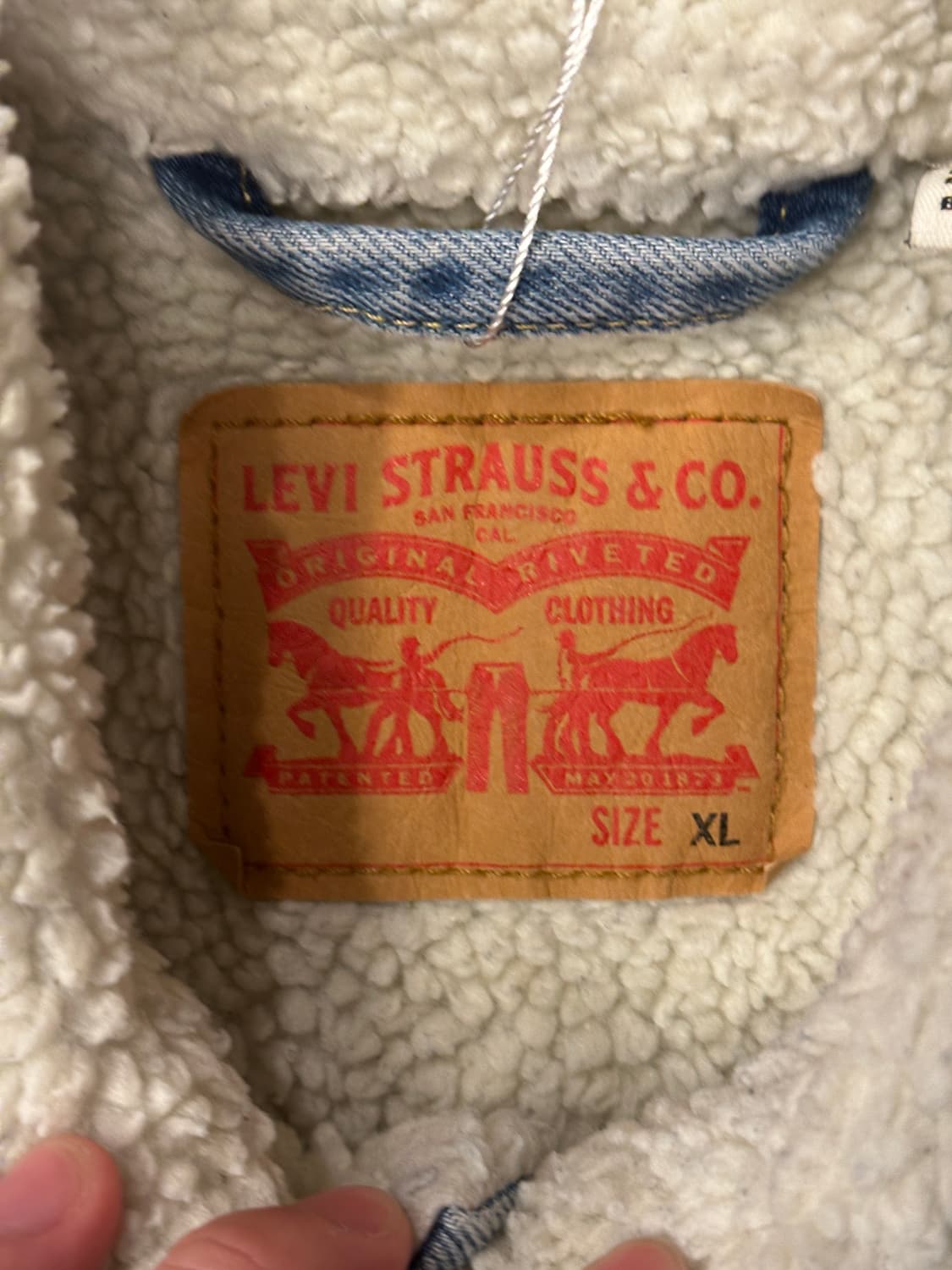 리바이스 쉐르파 데님자켓 XL 상품이미지3