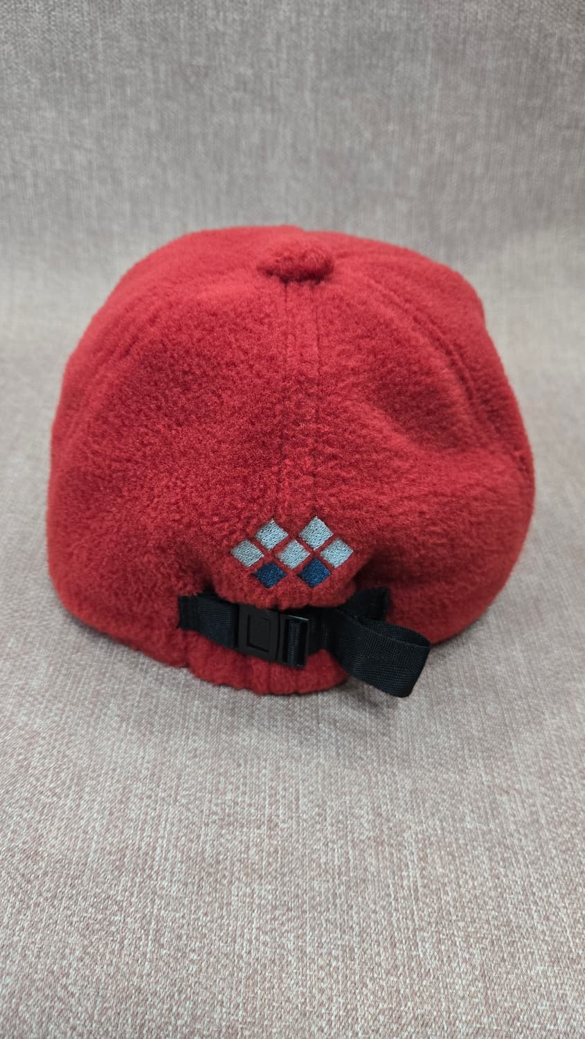 몽벨 플리스 귀마개 볼캡 레드 상품이미지3