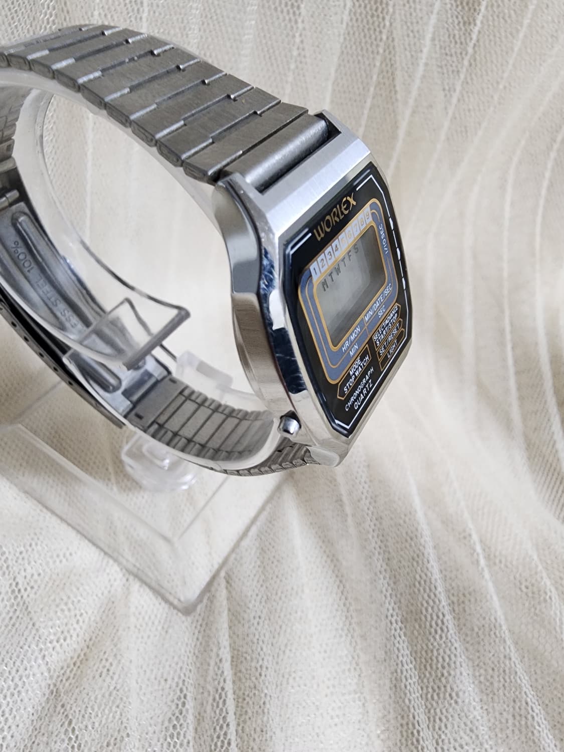 80s90s WORLEX 월렉스 빈티지 전자시계 상품이미지3