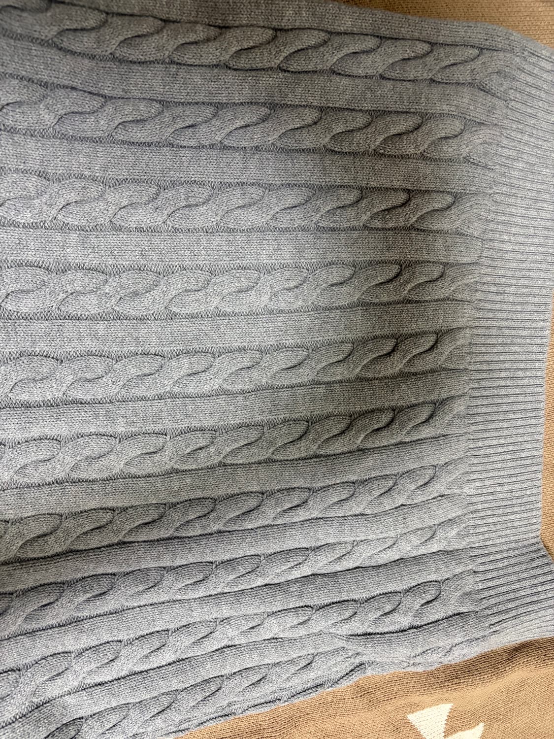 폴로 랄프로렌 반집업 니트 (M) 상품이미지6