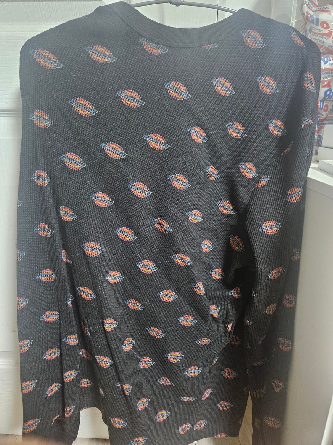 슈프림x디키즈 코듀로이 긴팔 블랙 상품이미지2