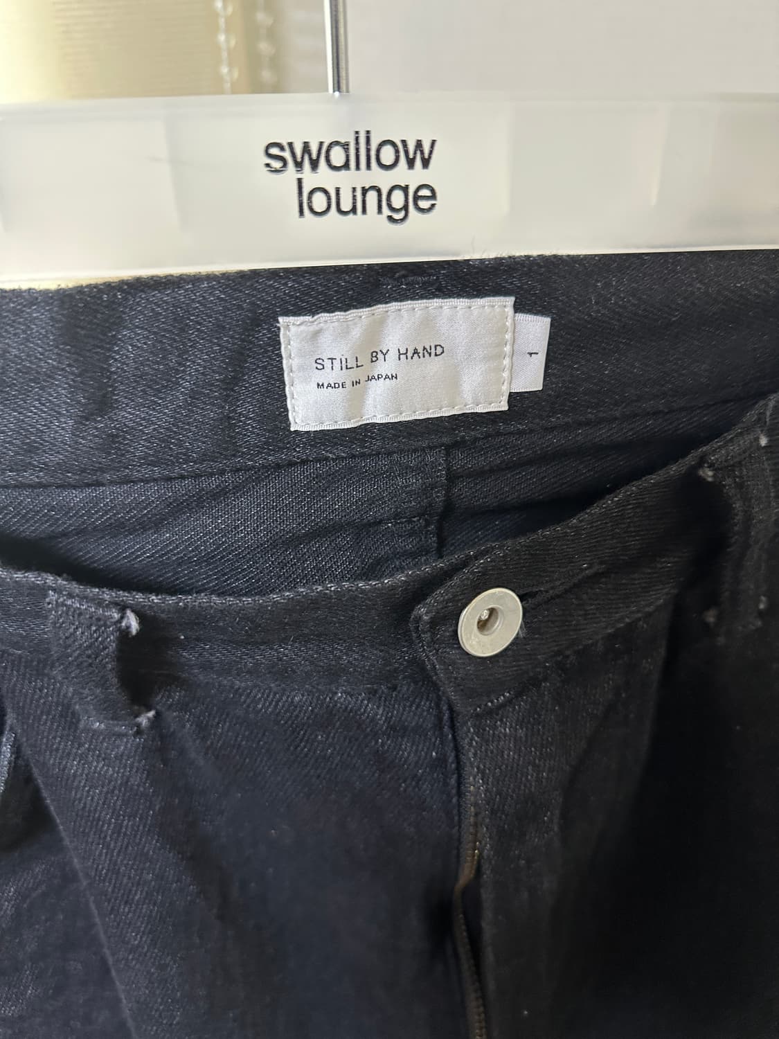 스틸 바이 핸드 12oz 딥 턱 데님 팬츠 1사이즈 상품이미지5