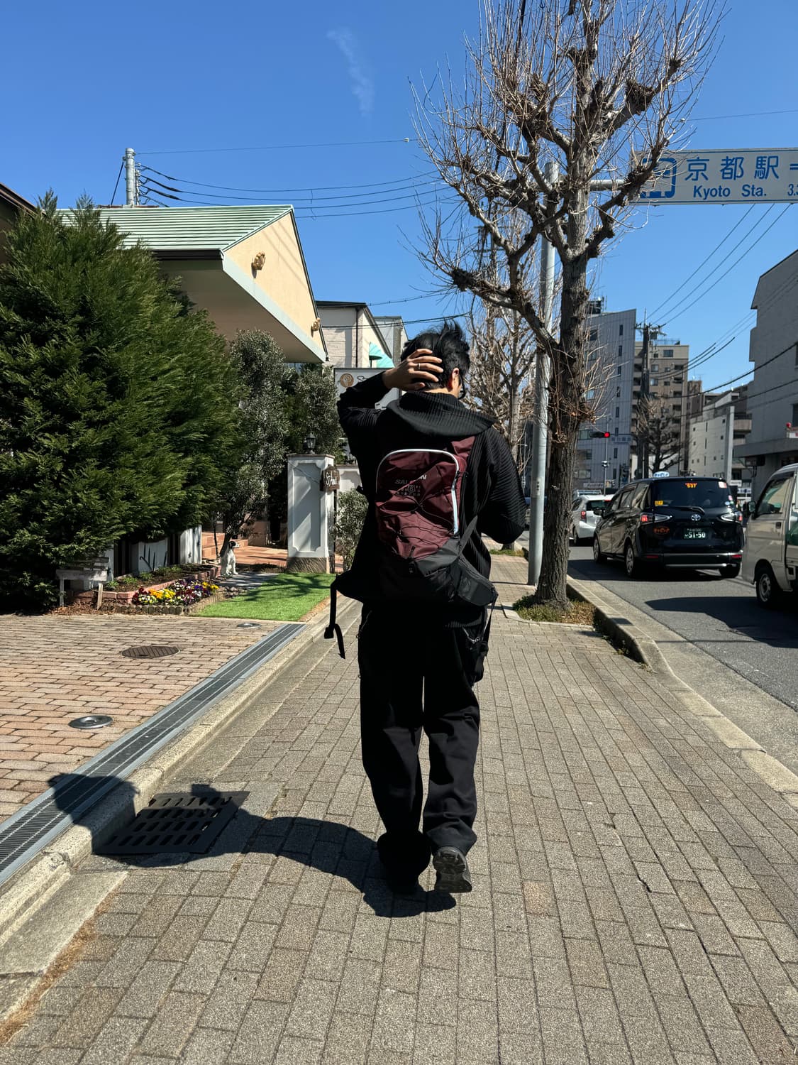 이세이미야케 옴므플리세 후드집업 블랙 상품이미지8