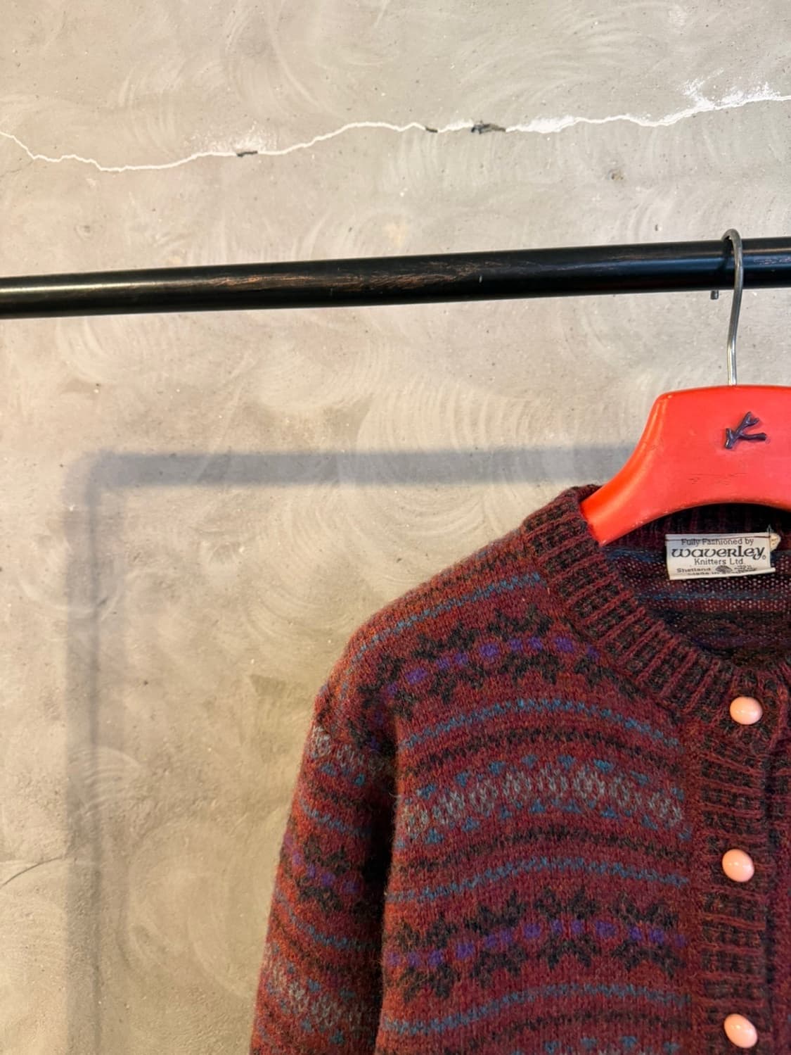 Waverley 스코티쉬 셔틀랜드울 가디건 66~77 상품이미지5