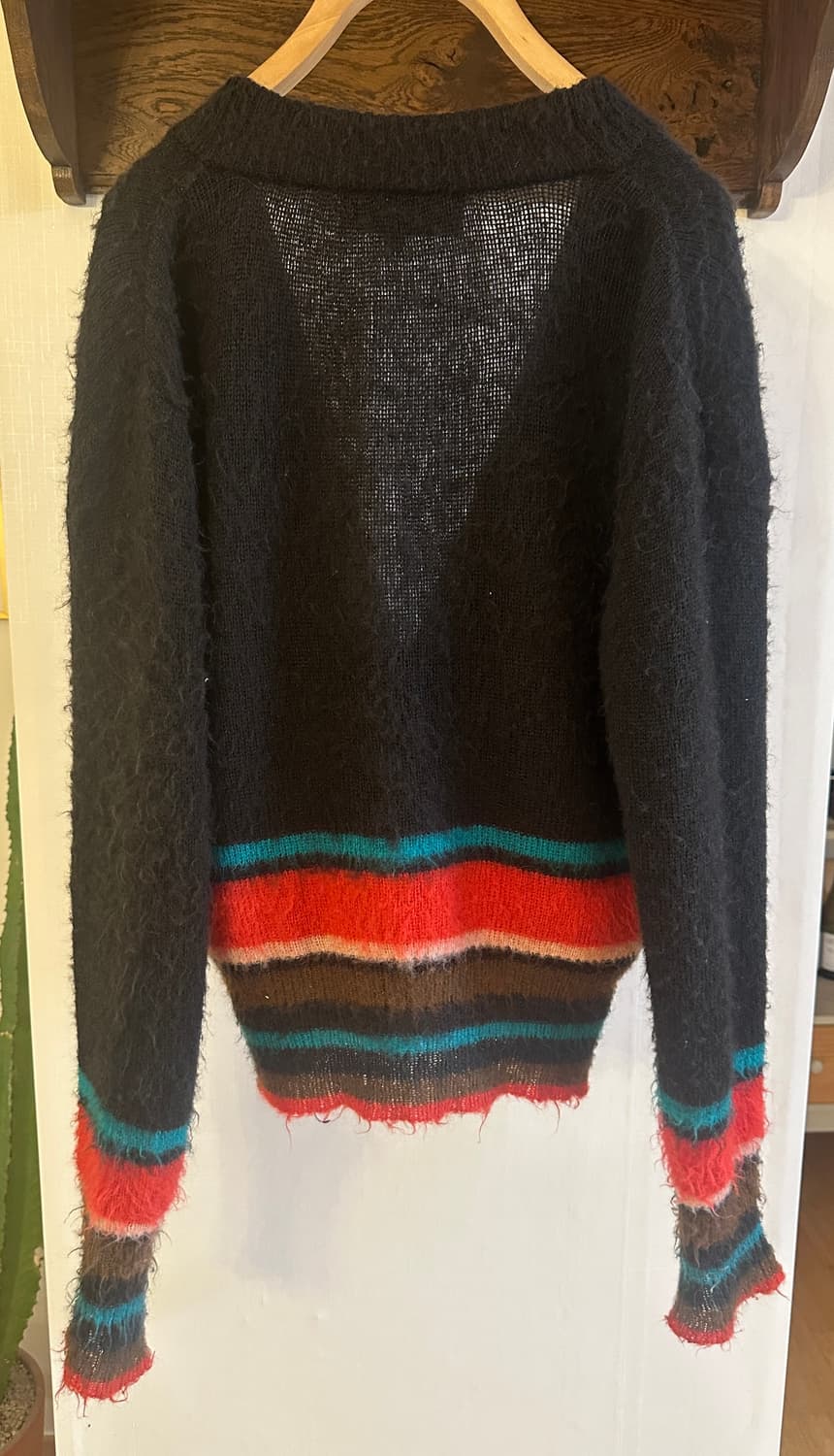 에드워드커밍 스트라이프 모헤어 가디건 (2size) 상품이미지6