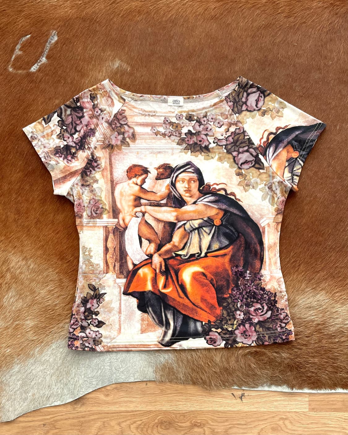 otto made in japan 프린트 톱 티셔츠 상품이미지1