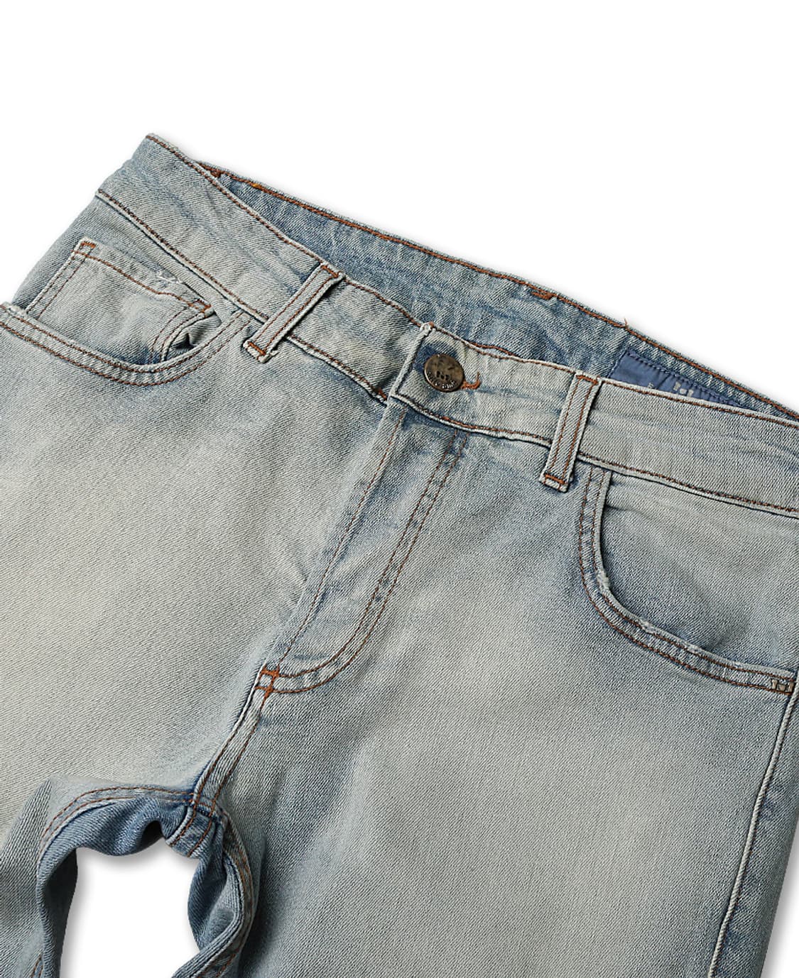 엔트레 아미스 [Entre Amis] 연청 나폴리 빈티지 슬림 데님 팬츠 상품이미지3