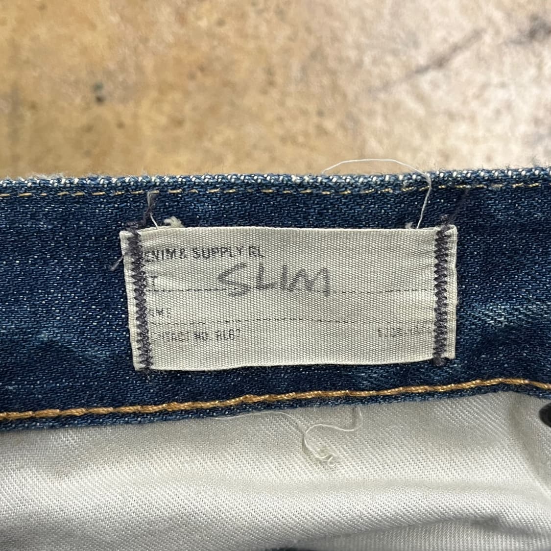 [정품/32] 데님 앤 서플라이 랄프로렌 청바지 블루 워싱진 b16 상품이미지5