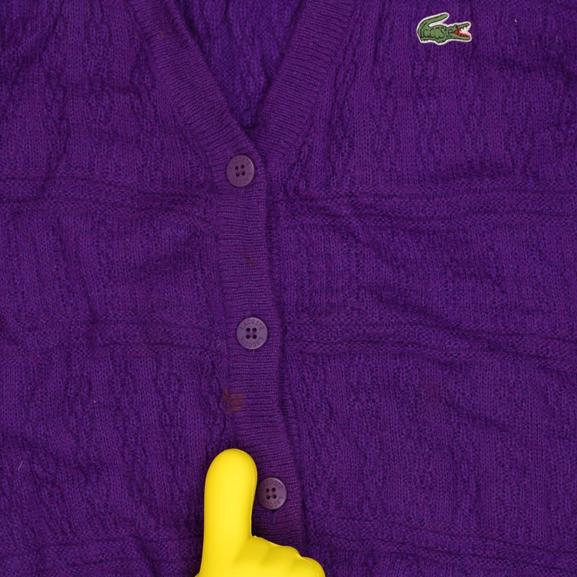 95 라코스테 여성 울 가디건 0122H1 상품이미지4