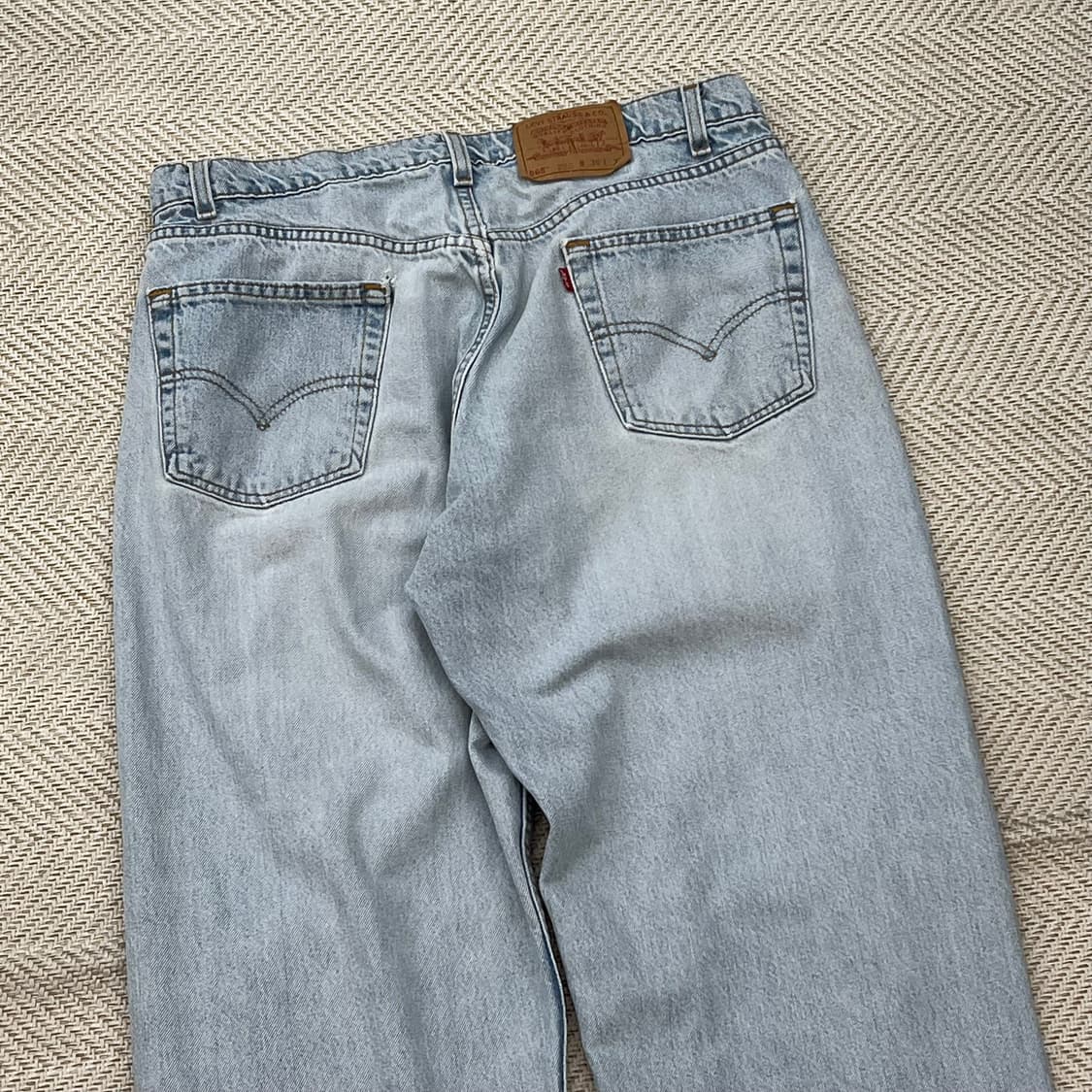 Usa리바이스 565 데님팬츠 r2418 상품이미지4