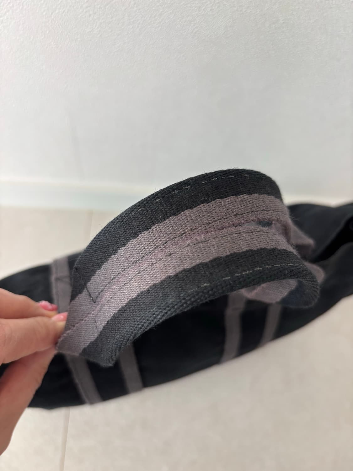 에르메스 후루토 토트백 블랙X그레이 PM 상품이미지3